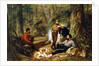 Halt on the Portage, 1871 by Arthur Fitzwilliam Tait