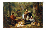 Halt on the Portage, 1871 by Arthur Fitzwilliam Tait