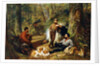 Halt on the Portage, 1871 by Arthur Fitzwilliam Tait