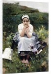 The Milkmaid, c.1890 by Joaquin Sorolla y Bastida