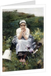 The Milkmaid, c.1890 by Joaquin Sorolla y Bastida