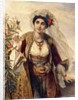 An Exotic Beauty, 1869 by Cesare Felix dell' Acqua