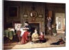 Playing Doctor, 1863 by Frederick Daniel Hardy