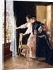 Watching the Fiance pass by, 1886 by Alfred Emile Stevens