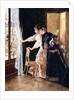 Watching the Fiance pass by, 1886 by Alfred Emile Stevens