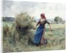Peasant and Hay by Julien Dupre