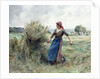 Peasant and Hay by Julien Dupre