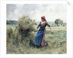Peasant and Hay by Julien Dupre