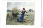 Peasant and Hay by Julien Dupre