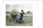Peasant and Hay by Julien Dupre