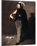 The Mandoline Player, 1862 by Auguste Theodule Ribot