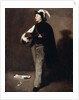 The Mandoline Player, 1862 by Auguste Theodule Ribot
