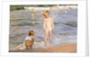Afternoon Sun, Valencia Beach, 1910 by Joaquin Sorolla y Bastida