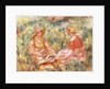 Two Women in the Grass, c.1910 by Pierre Auguste Renoir