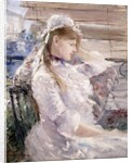 Behind the Blinds, 1879 by Berthe Morisot
