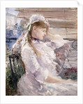 Behind the Blinds, 1879 by Berthe Morisot