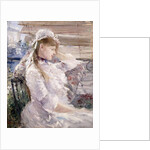Behind the Blinds, 1879 by Berthe Morisot