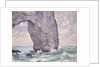 The Manneporte seen from Below, 1883 by Claude Monet