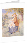 Mother and Child, Maternity, 1886 by Pierre Auguste Renoir