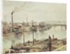 The Port of Rouen, 1883 by Camille Pissarro
