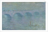 Waterloo Bridge in the Fog, 1903 by Claude Monet