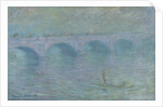 Waterloo Bridge in the Fog, 1903 by Claude Monet