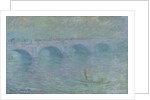 Waterloo Bridge in the Fog, 1903 by Claude Monet