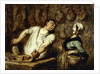 The Butcher at the Montmartre Market, 1857-58 by Honore Daumier