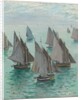 Fishing Boats, Calm Sea, 1868 by Claude Monet