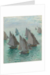 Fishing Boats, Calm Sea, 1868 by Claude Monet