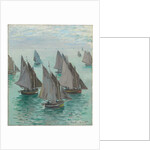 Fishing Boats, Calm Sea, 1868 by Claude Monet