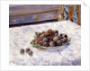 Still Life, Prunes on a Plate, c.1884 by Pierre Auguste Renoir