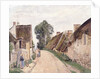 Village Sstreet, Auvers-sur-Oise, 1873 by Camille Pissarro