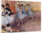 Blue-Toned Dancers, c.1882 by Edgar Degas