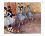 Blue-Toned Dancers, c.1882 by Edgar Degas