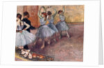 Blue-Toned Dancers, c.1882 by Edgar Degas