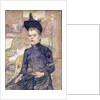 The Woman in the Black Hat, Deaf Berthe, 1890 by Henri de Toulouse-Lautrec