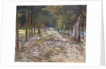 The Avenue at the Park of Voyer-d'Argenson at Asnieres, 1887 by Vincent van Gogh