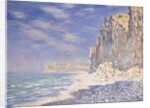 Cliffs near Fecamp, 1881 by Claude Monet