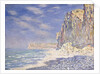 Cliffs near Fecamp, 1881 by Claude Monet