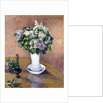 Still Life with a Vase of Lilac, 1883 by Gustave Caillebotte