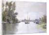 Argenteuil, view of the Small Arm of the Seine, 1872 by Claude Monet