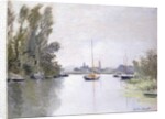 Argenteuil, view of the Small Arm of the Seine, 1872 by Claude Monet