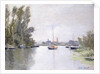 Argenteuil, view of the Small Arm of the Seine, 1872 by Claude Monet