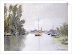 Argenteuil, view of the Small Arm of the Seine, 1872 by Claude Monet