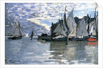 Sailing Boats, c.1864-1866 by Claude Monet