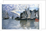 Sailing Boats, c.1864-1866 by Claude Monet