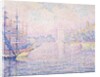 Marseille Port, Morning Mist, 1906 by Paul Signac