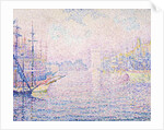 Marseille Port, Morning Mist, 1906 by Paul Signac