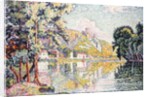 The Andelys, Gaillard Chateau, 1921 by Paul Signac